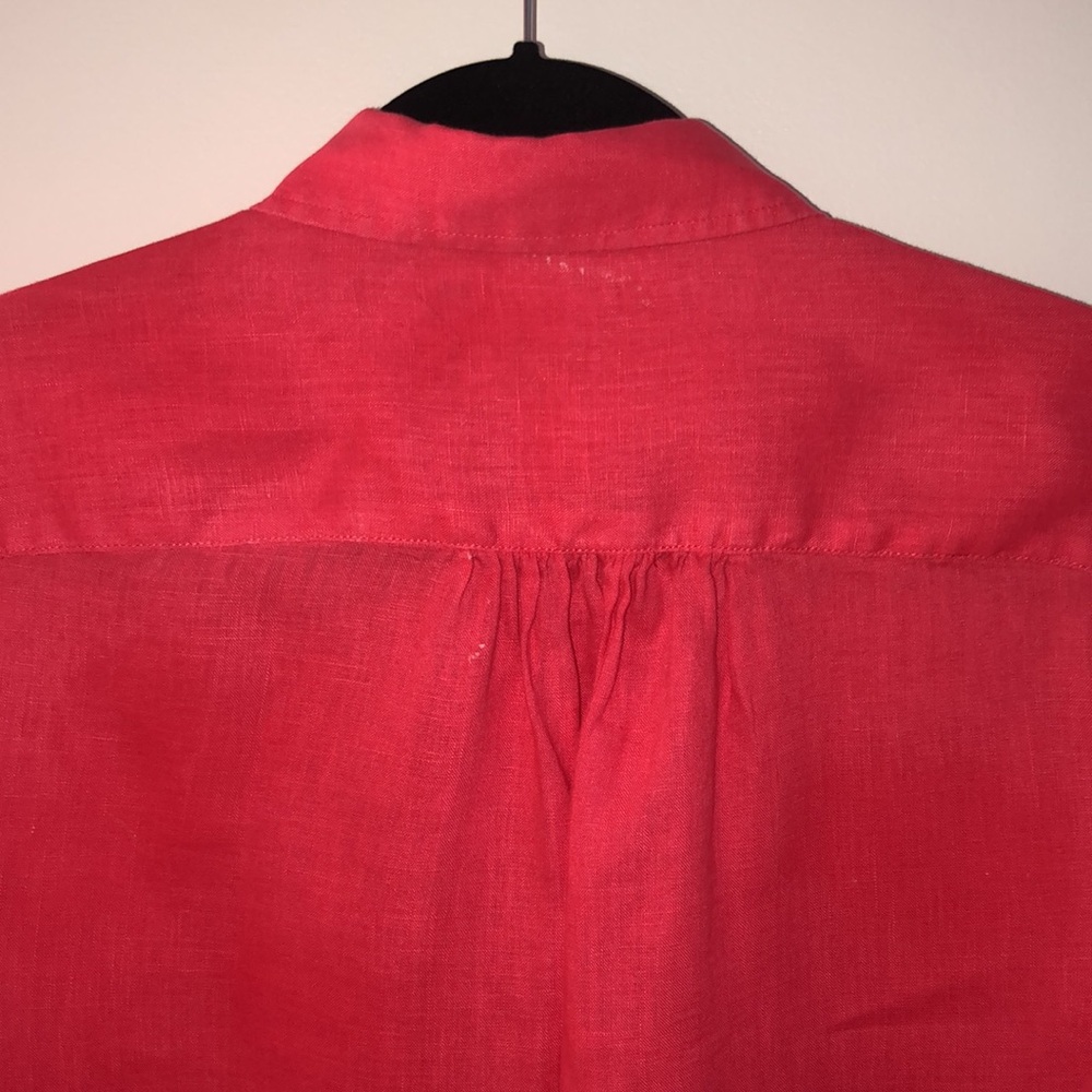 4️⃣ FOR $🔟! LANDS’ END OVERSIZED XS WOMEN’S BLOUSE - Picture 6 of 10